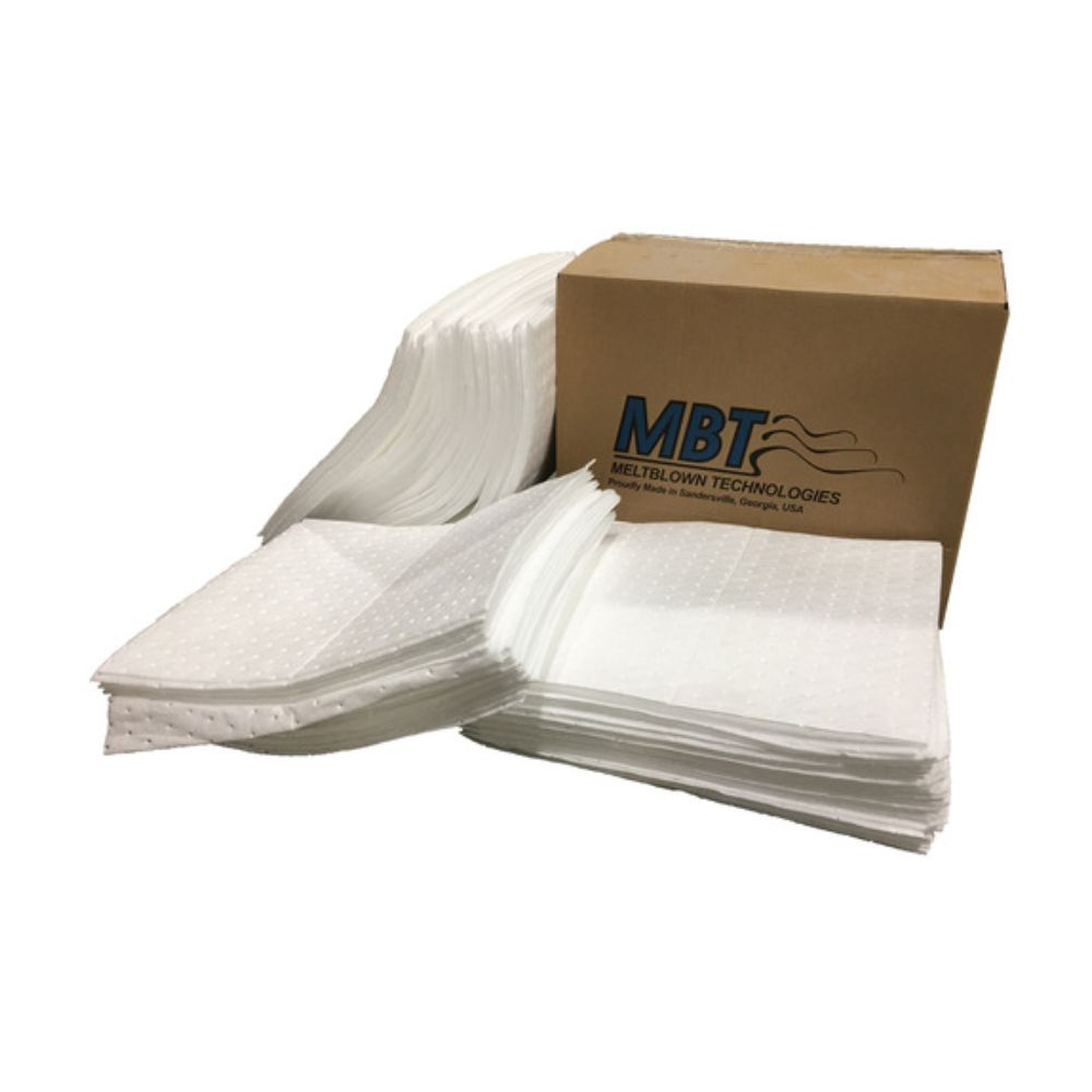 MBT Oil Only Spunbond Pads SMS, Size: 15"x18"