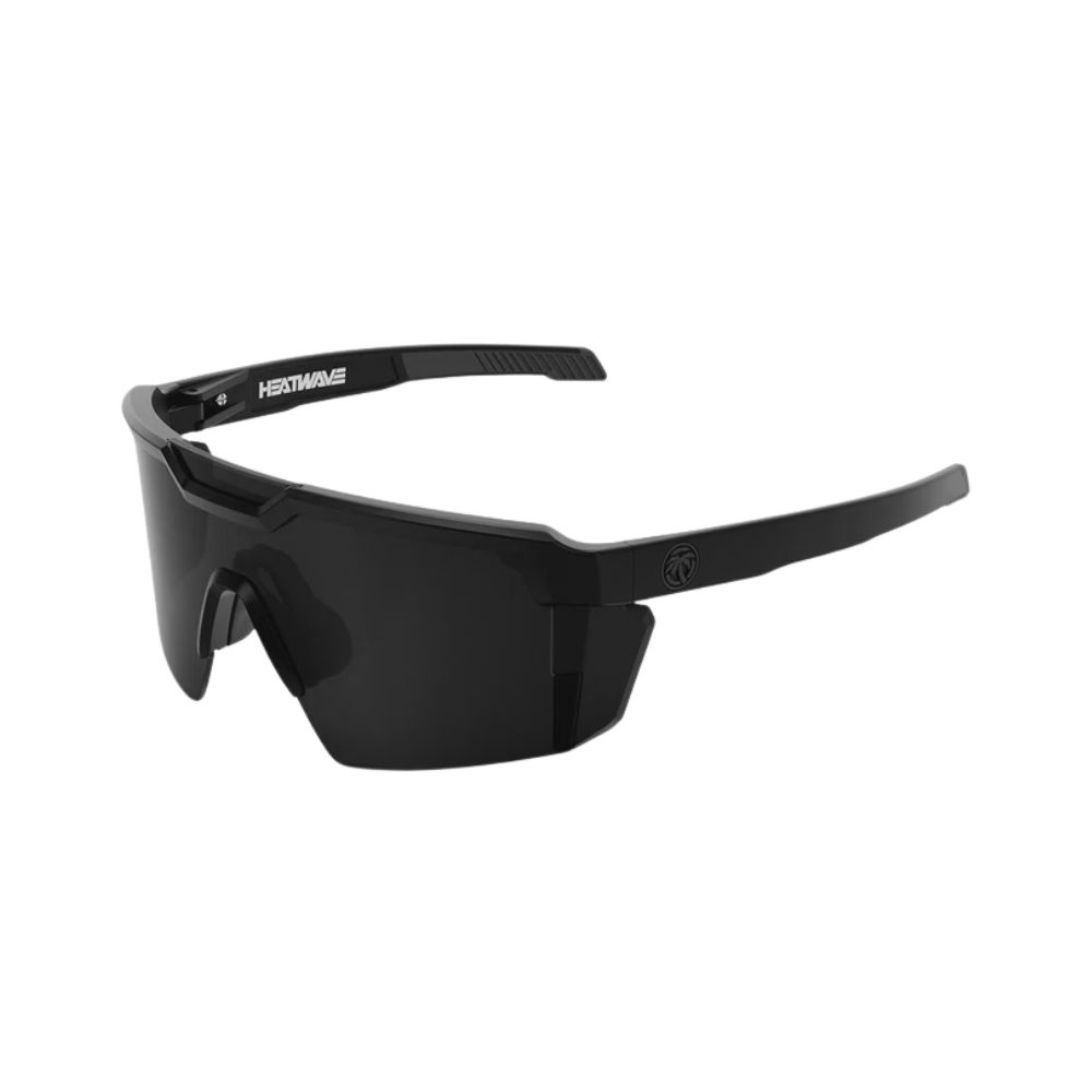 Heat Wave Future Tech Black Polarized, Color: Polarized Black