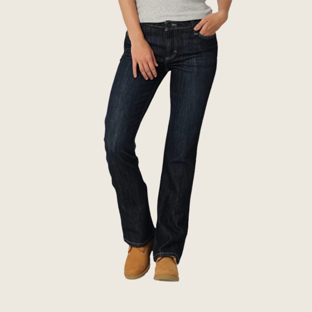 Wrangler FR WOMANS JEANS, Color: DENIM, Size: 3/4 x 32