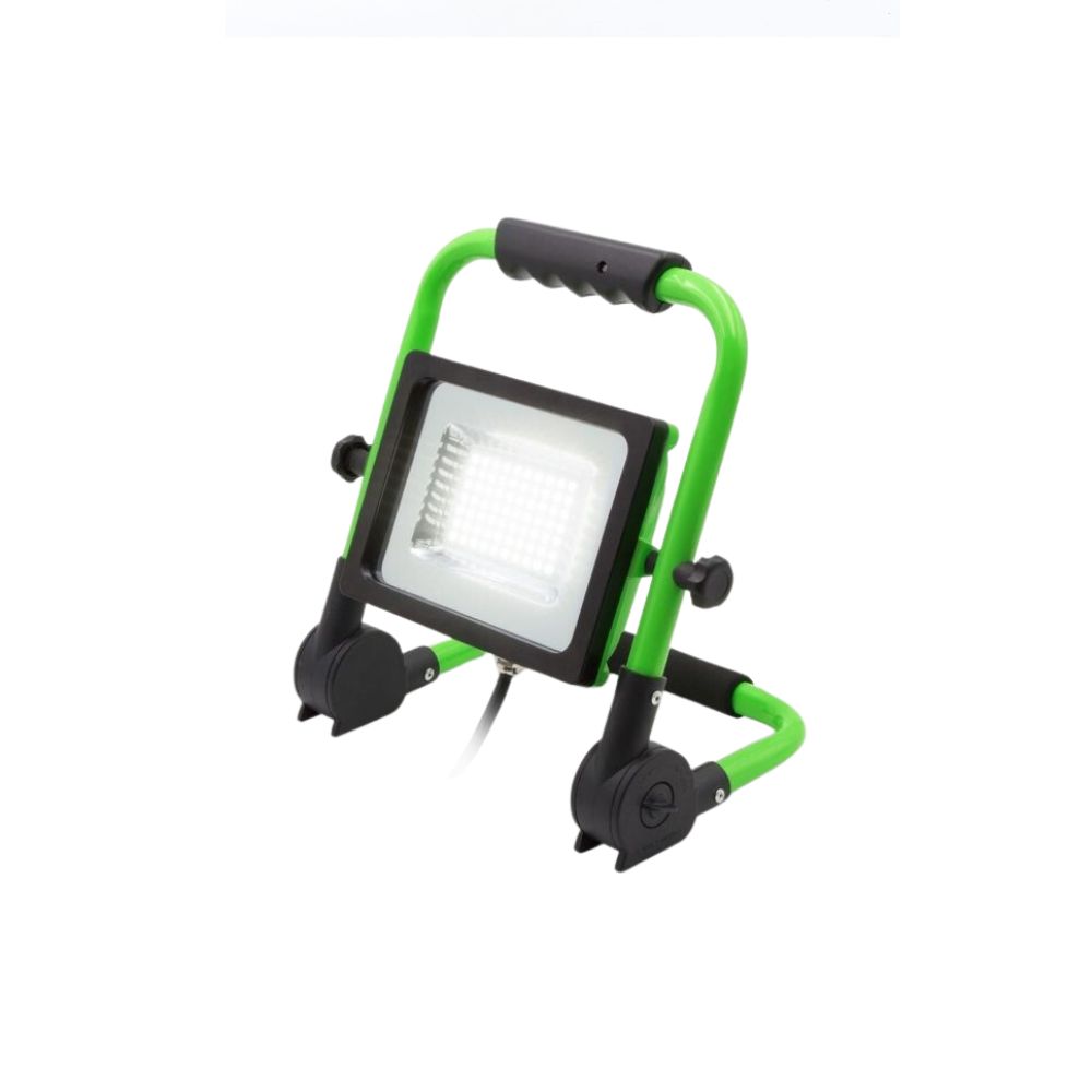 Pro Glo 5000LM 50W Single Head LED Worklight, Color: Green