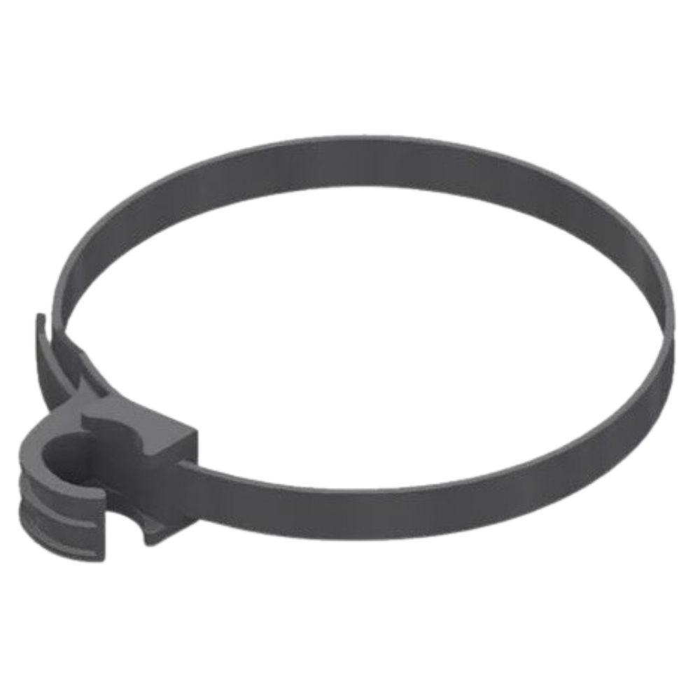 Fire Extinguisher Hose Strap &amp; Clip Band, Size: 1/2"