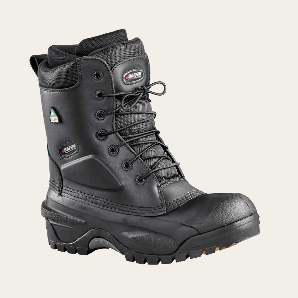 Baffin Men's Workhorse Safety Toe &amp; Plate Boot, Color: Black/Silver, Size: 13