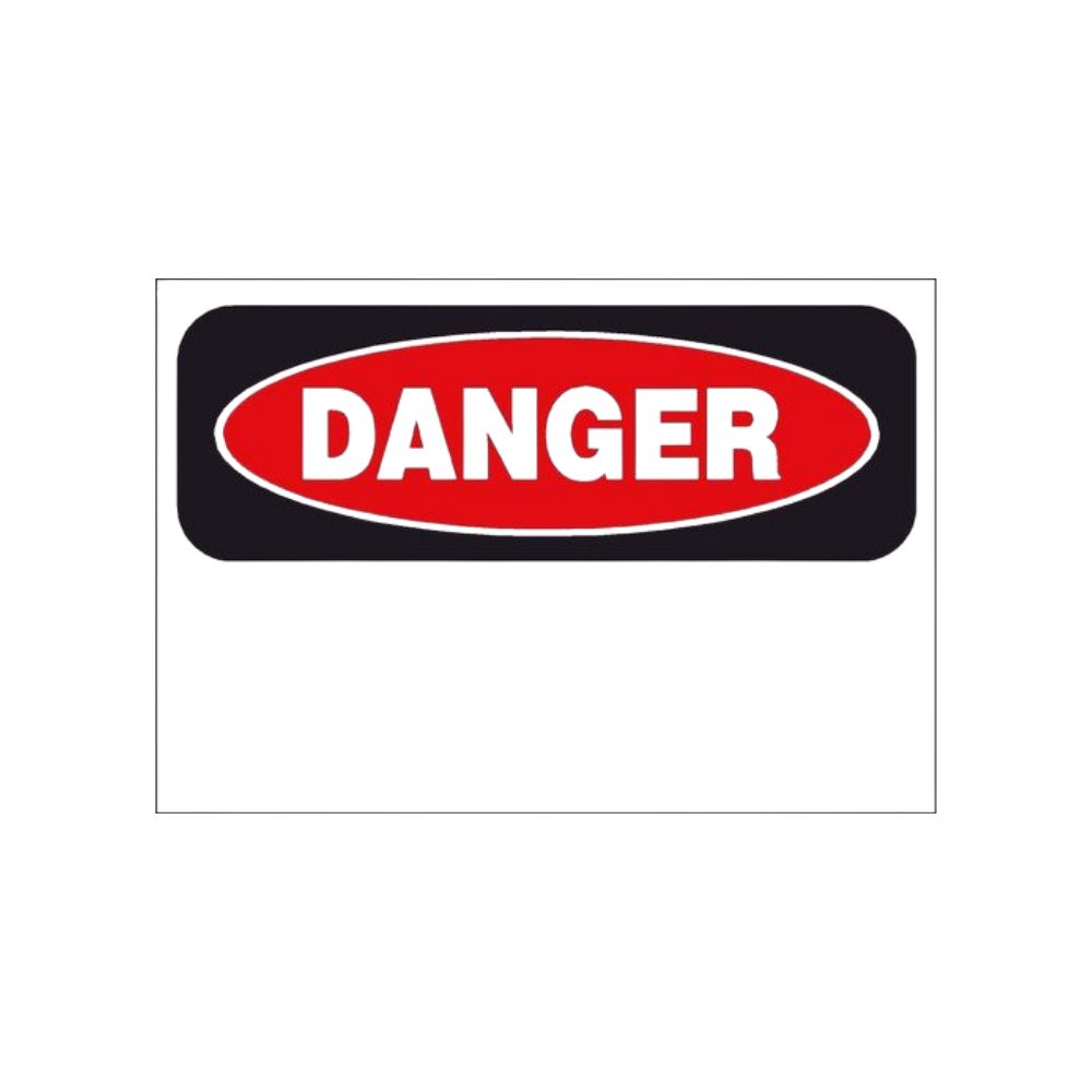 Danger, Color: AV, Size: 7x10