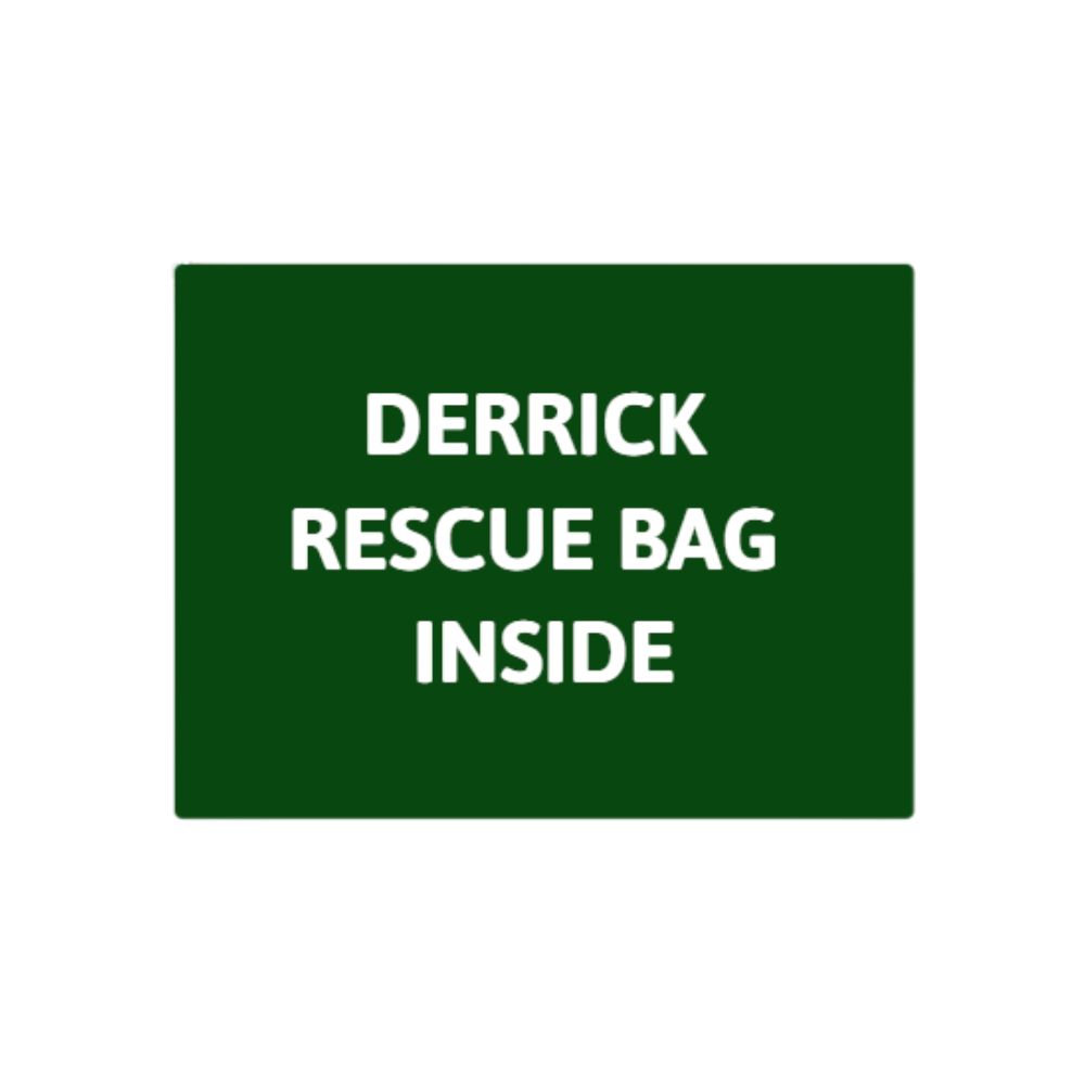 Derrick Rescue Bag Inside, Color: AV, Size: 7"X10"