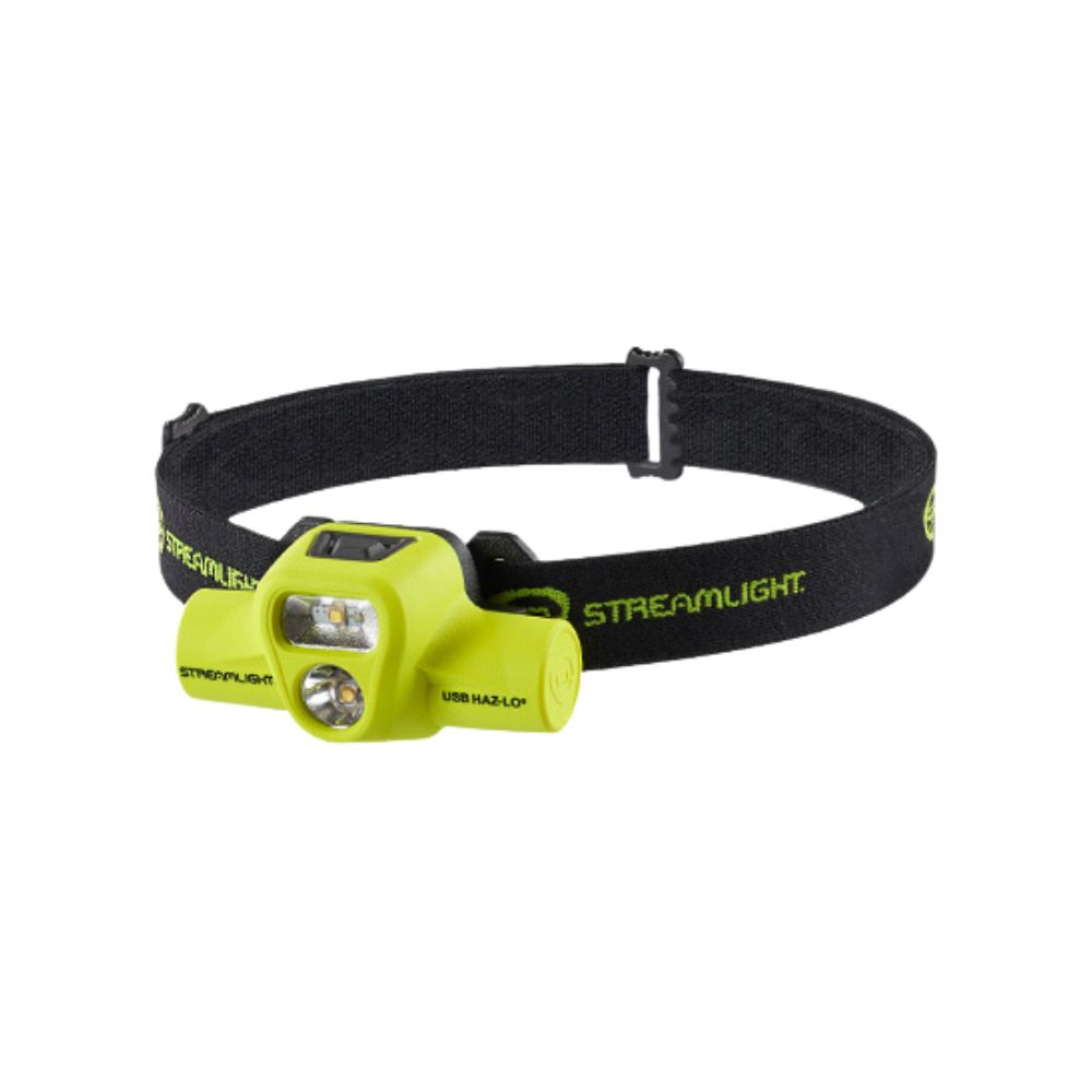 Streamlight Intrinsically Safe USB HAZ-LO Headlamp, Product: USB Headlamp, Strength: 250 Lumens, Voltage: 120V AC