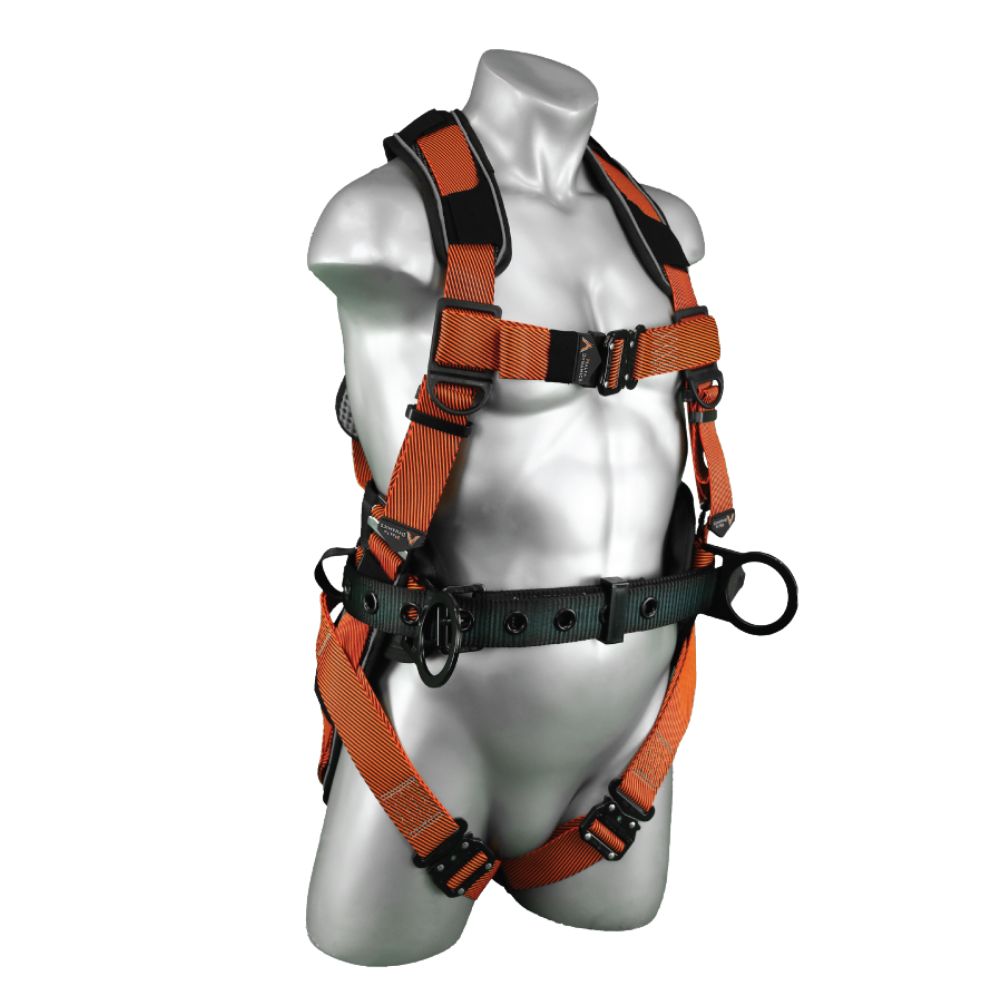 Malta Dynamics Warthog Comfort Maxx Belted Side D-Ring Harness, Size: 3XL