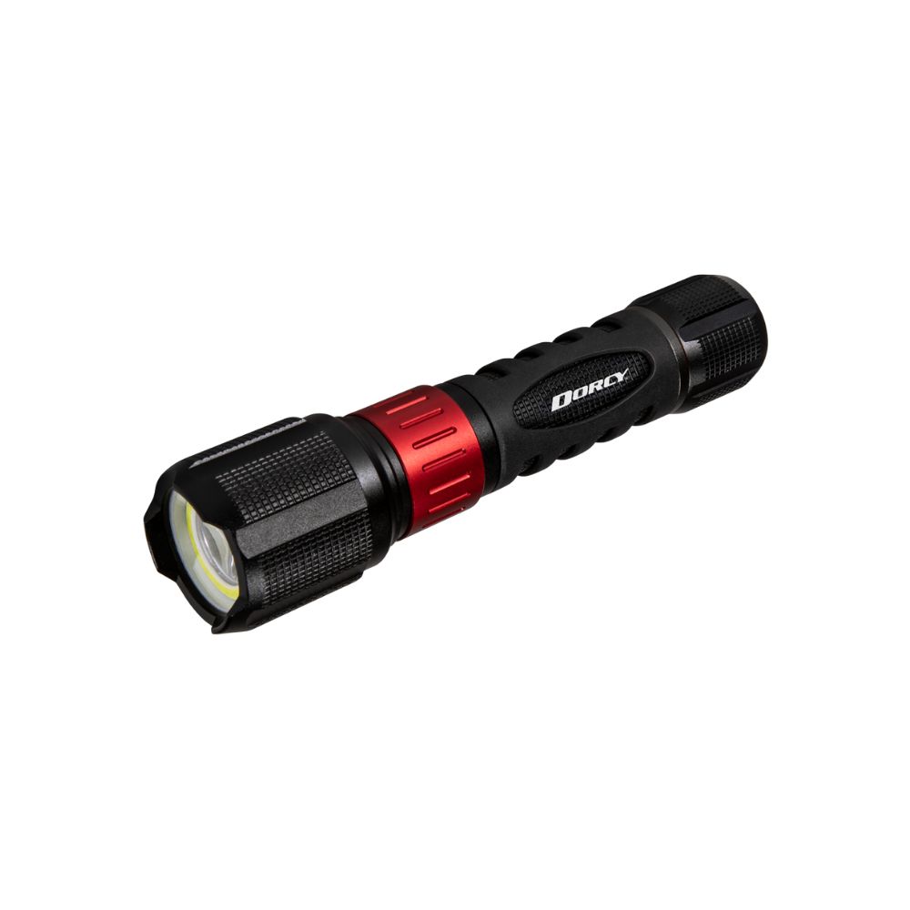 Dorcy Ultra HD 1000 Lumen USB Rechargeable Flashlight, Color: Black