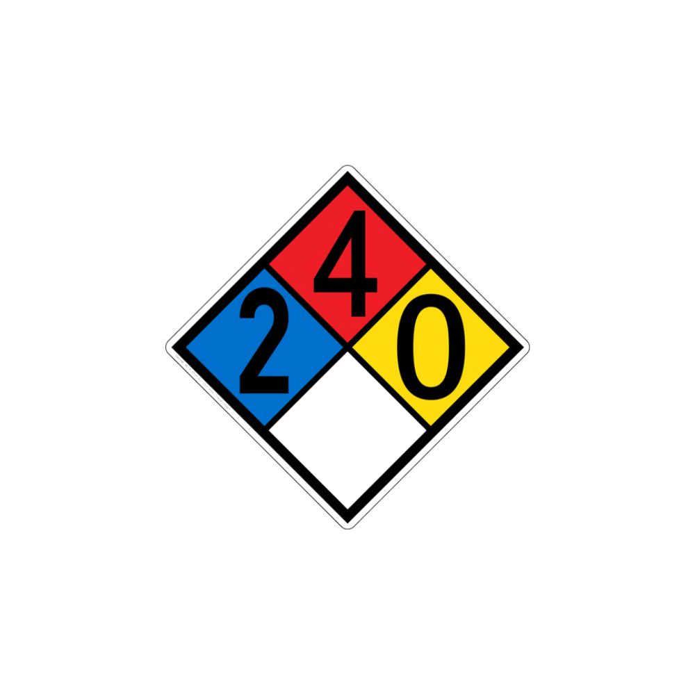NFPA Diamond Vinyl 240, Size: 10 x10