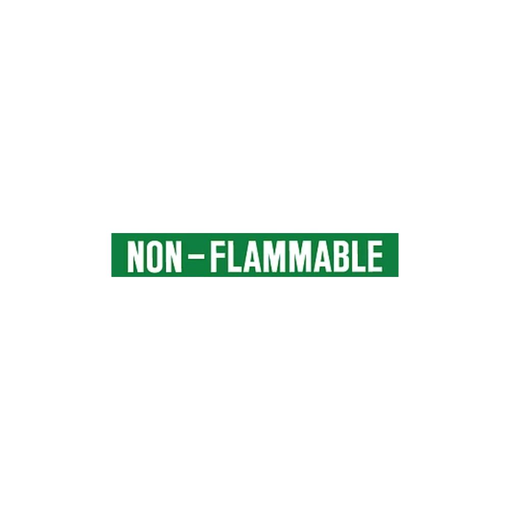 Non-Flammable 2.25''x9'' Vinyl, Color: AV, Size: 2.25"x9''