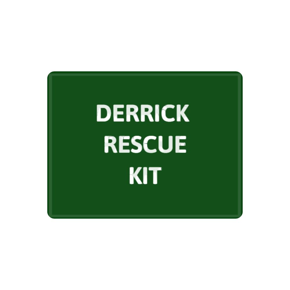 Derrick Rescue Kit, Color: AV, Size: 7"X10"