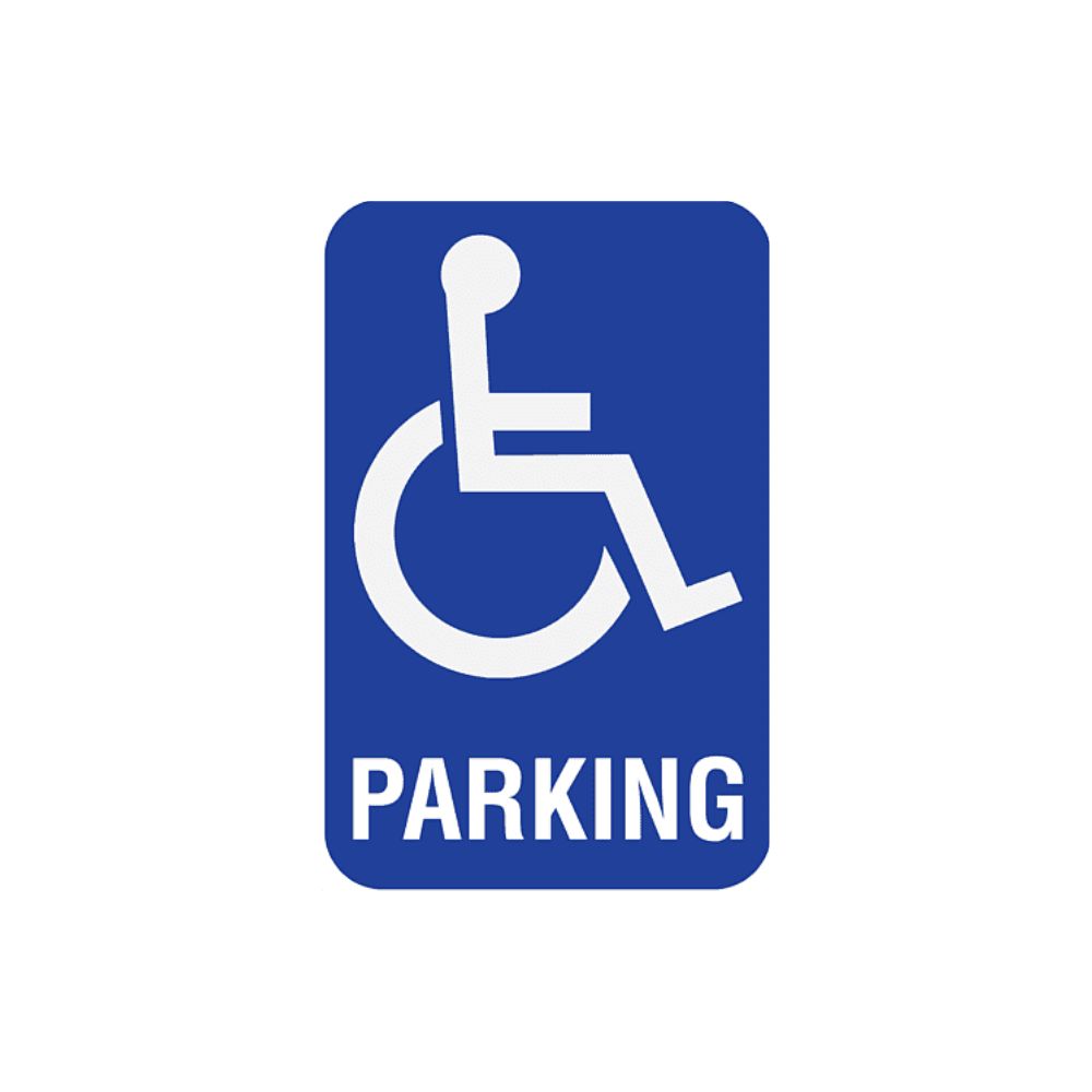 Handicapped Parking, Size: 18x12