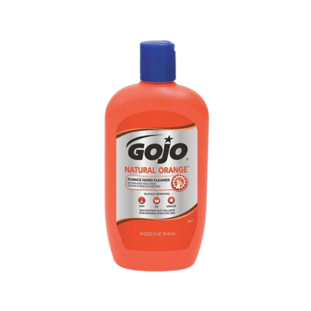 GoJo Hand Cleaner, Color: Orange, Size: 14oz/Single
