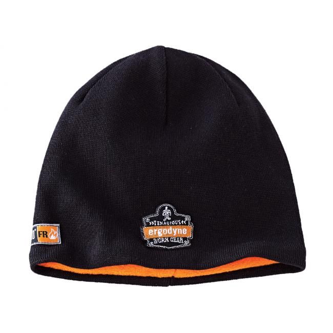Ergodyne FR N-Ferno Beanie, Category: Head and Face Protection, Color: Black