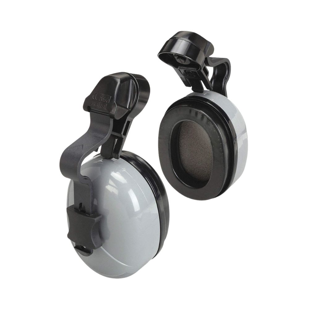 MSA Sound Control SH Mounted Hard Hat Ear Muff, Color: Gray, Size: 25db