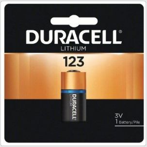 CR123 Batteries-DC, Size: 1 PK