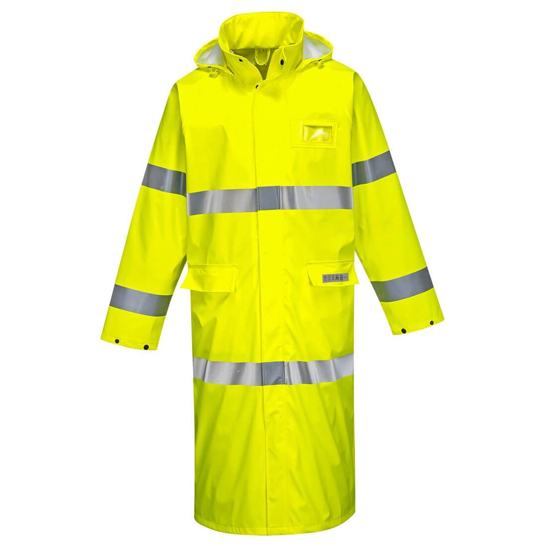 Sealtex Flame FR Hi-Vis 50" Coat, Color: 50", Size: S