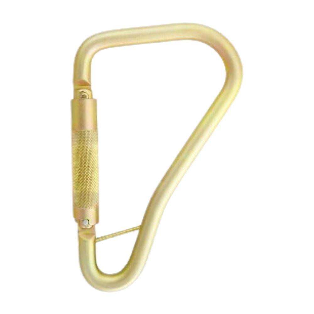 Tower Hook Carabiner - 6163, Color: Alloy Steel, Size: 9,000lbs.