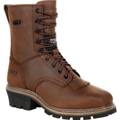 Rocky SQ-T Ins Logger Boot Men's-DC, Size: 8M