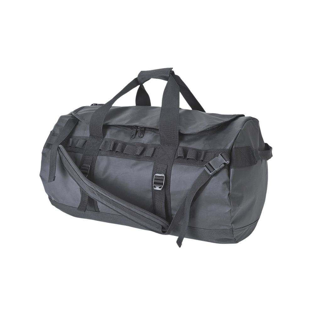 Portwest Waterproof Holdall 70L Backpack/Duffle Bag, Color: Black