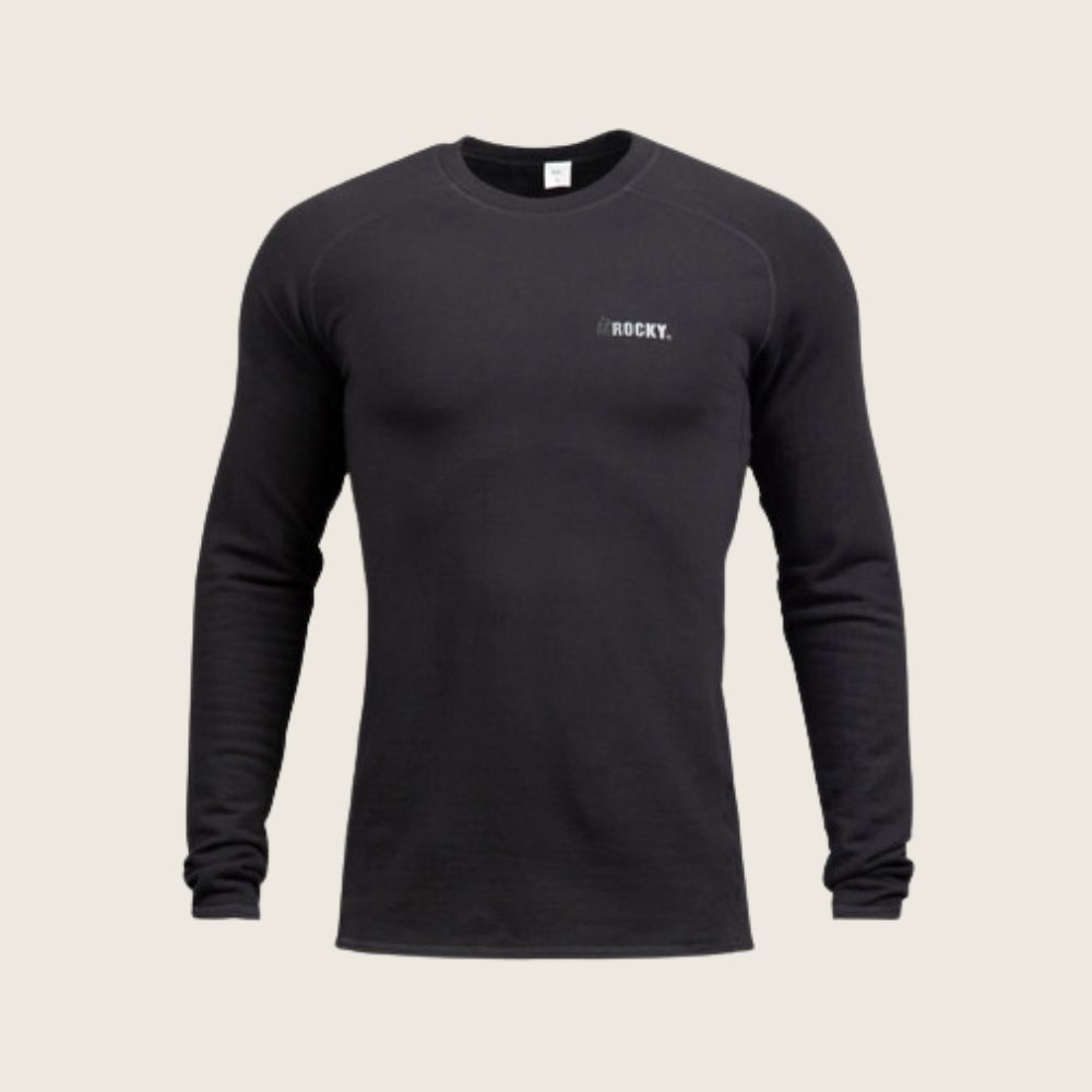 Rocky Black Base Layer-DC, Category: Base and Mid Layer, Size: M, Style: Top