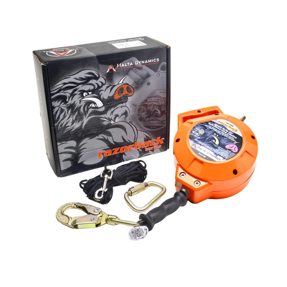 Malta Dynamics Razorback Heavy-Duty SRL-DC, Size: 20'-DC