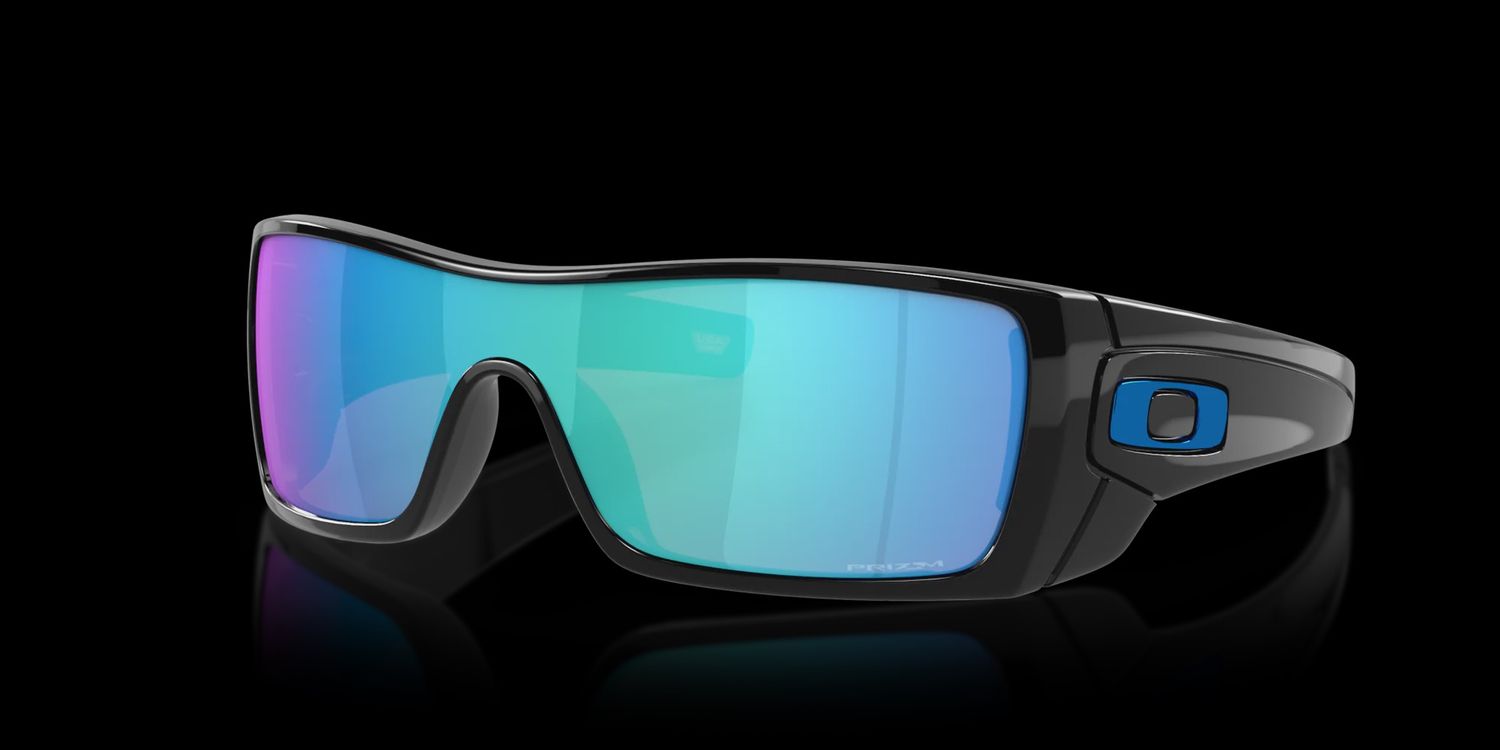 Oakley Batwolf Sunglasses, Color: Prizm Sapphire/Polished Black