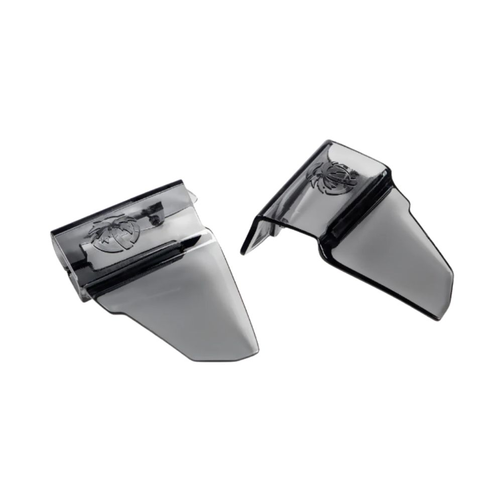 Heat Wave Vise / Vise XL Face Side Shield, Color: Smoke Grey, Style: Vise/XL Vise