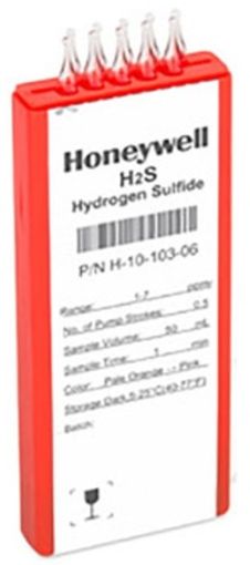 H2S Tubes Honeywell, Size: 1-7 ppm