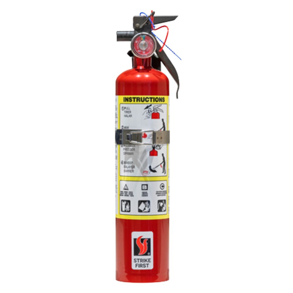 Strike First ABC Fire Extinguisher / 2.5 LB, Size: 2.5lb