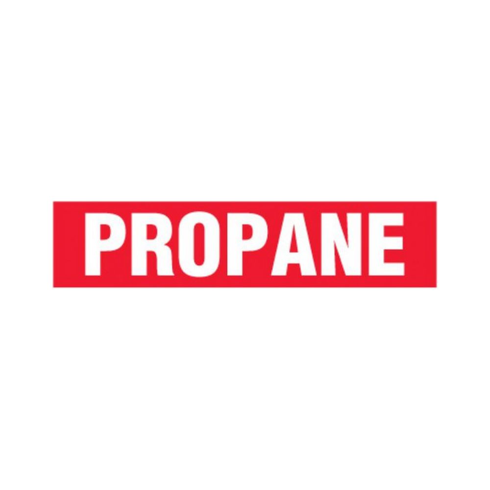 Propane - Decal, Color: AV, Size: 2.25"X9"
