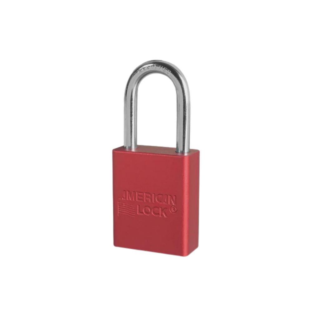 American Lock Padlocks, Color: Red, Size: Pack of 48/Keyed Alike, Size/Model#: 1-1/2": A1106