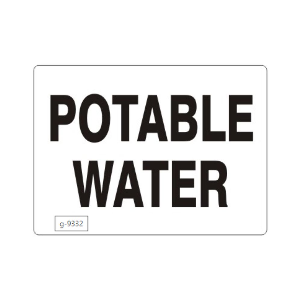Potable Water, Color: AV, Size: 7"X10"