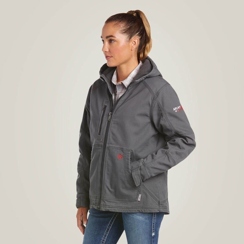 Ariat Women's FR DuraLight Stretch Canvas Jacket, Size: XS