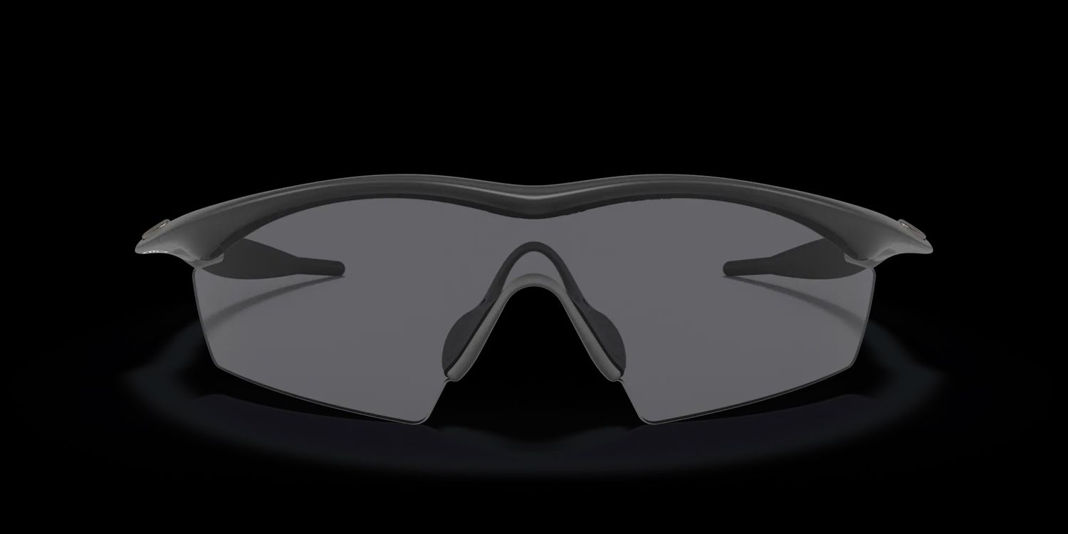 Oakley M-Frame / Safety Glass / High Bridge Fit, Color: Grey