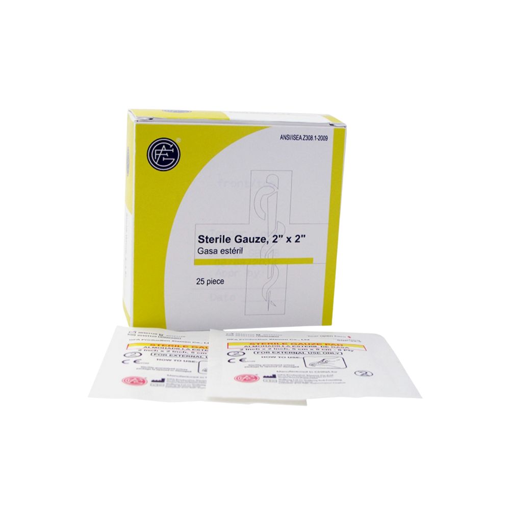 Sterile Gauze 2"X2", Color: Gauze Pads