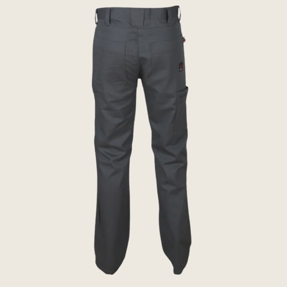 Forge Men's FR Rip-Stop Pant, Color: Grey, Inseam: 30, Waist: 30