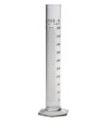 Graduated Cylinder / Hydrometer / Plastic / 500mL, Quantity: Single - Hydrometer Graduated Cylinder / Plastic /