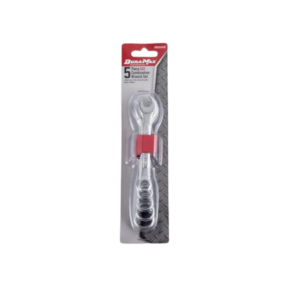 Dura Max 5 Piece Combination Wrench Set, Category: Hand Tools, Model: SAE