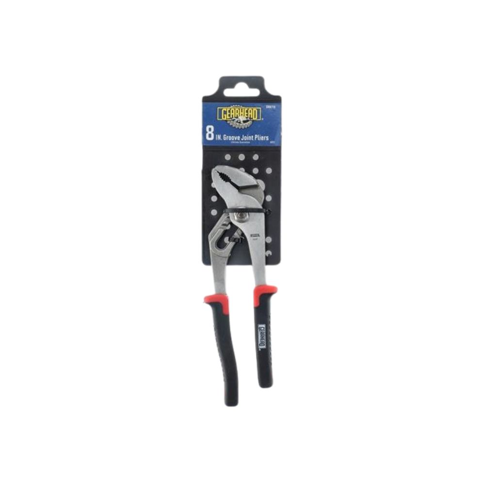 Gearhead Groove Joint Pliers, Size: 8"