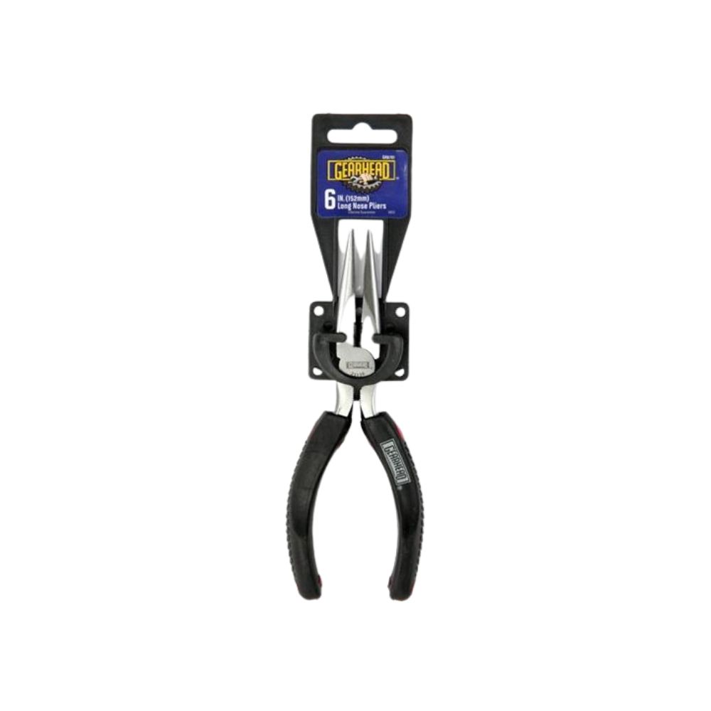 Gearhead Long Nose Pliers, Category: Pliers and Cutters, Size: 6"