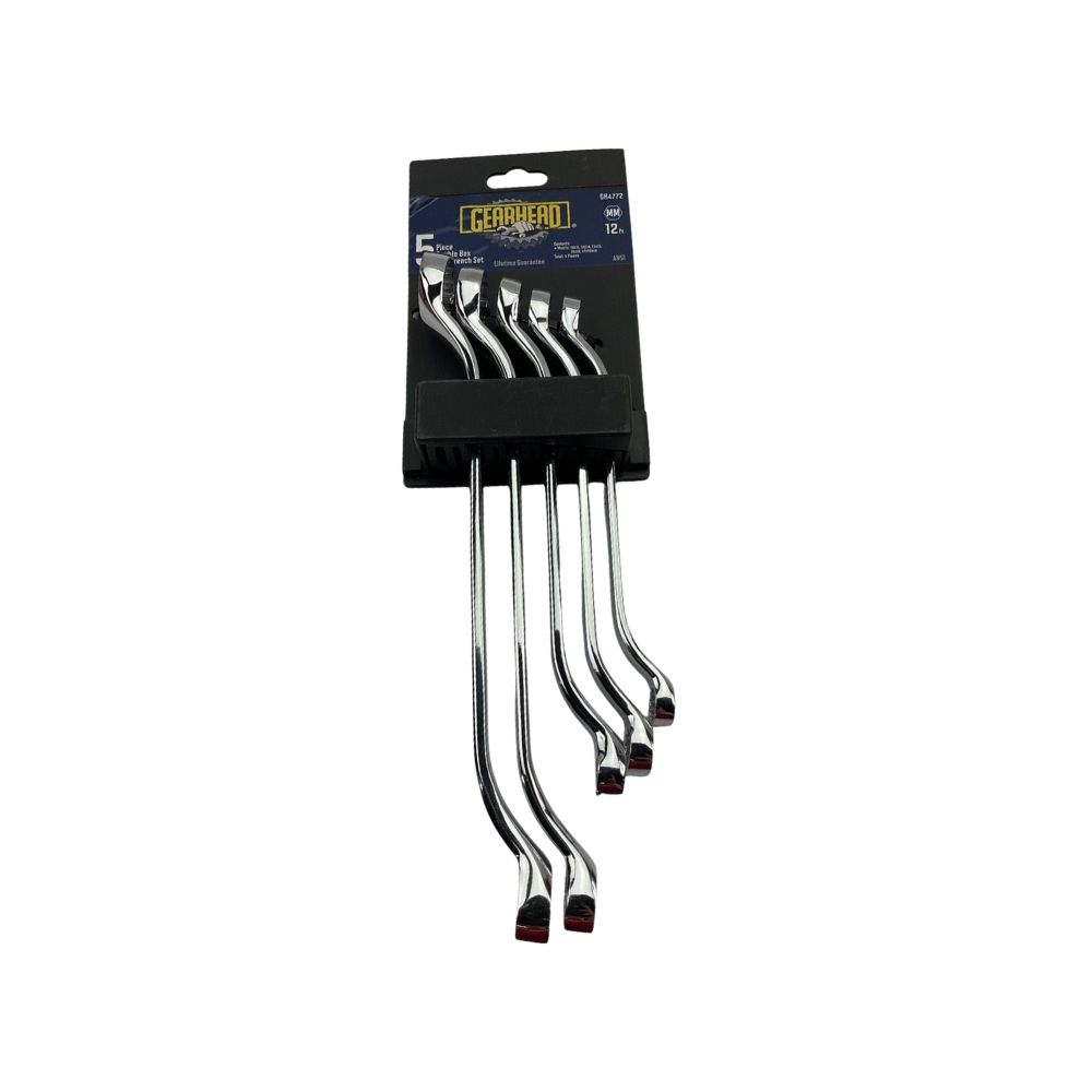 Gearhead 5 Piece Off Set Wrench Set, Category: Hand Tools, Model: Metric