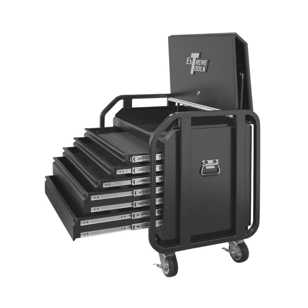 Extreme Tools TX Series 36" Deluxe 5 Drawer Extra Capacity Road Box, Category: Tool Storage