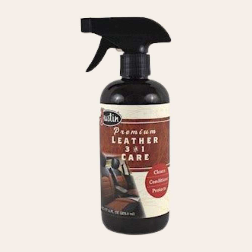 Justin 3 In 1 Leather Care Squirt Bottle, Boot Accessories: Treatment and Cleaner, Product: 3 In 1 Leather Care