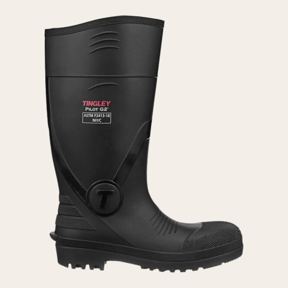Tingley Pilot G2 Safety Toe Knee Boot, Quantity: Pair, Size: 14
