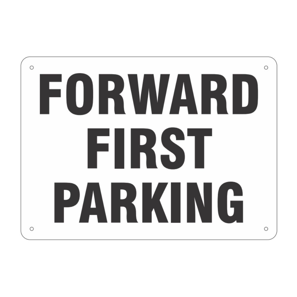 Forward First Parking, Color: Al .040, Size: 10x14