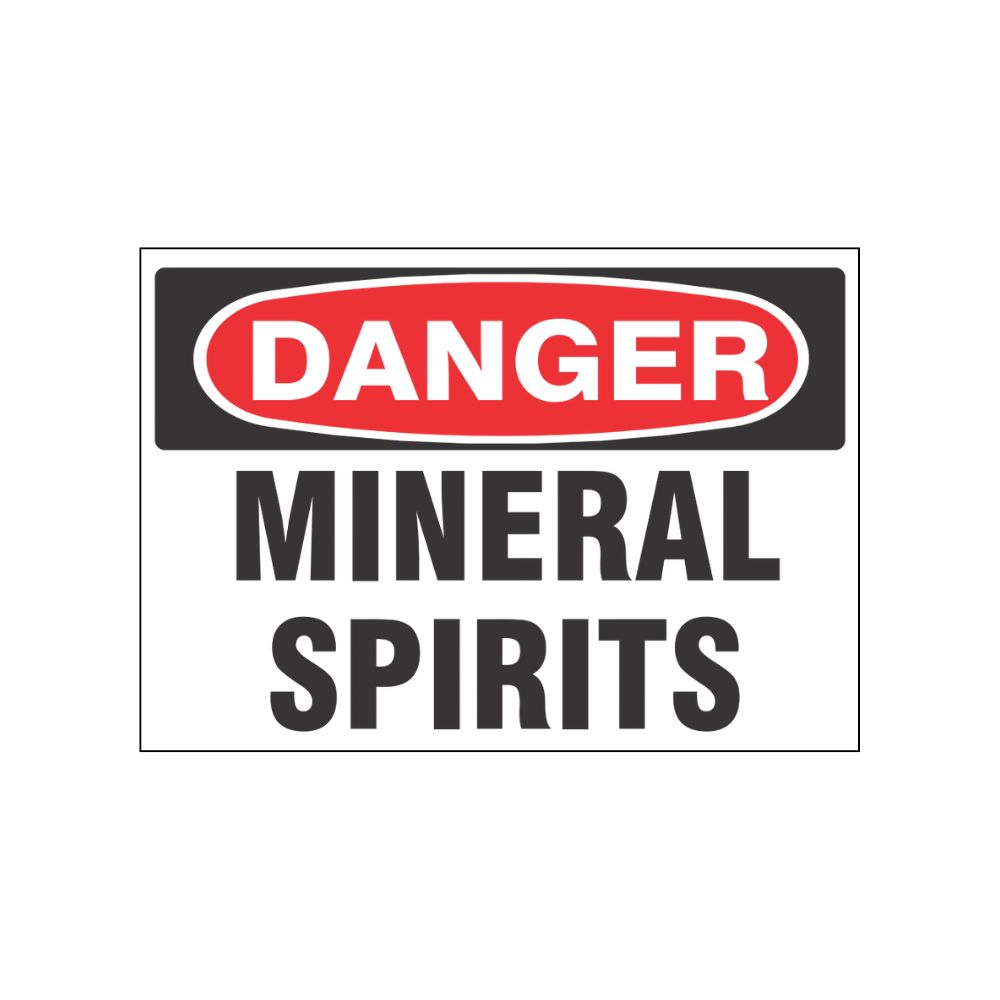 Danger Mineral Spirits, Color: AV, Size: 7x10