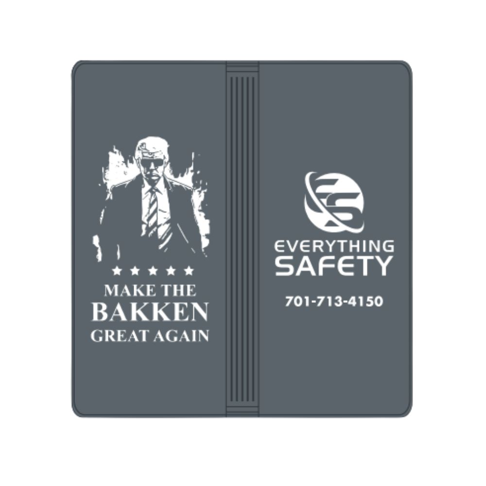 Donald Trump Tally Book, Color: Dark Grey Vinyl