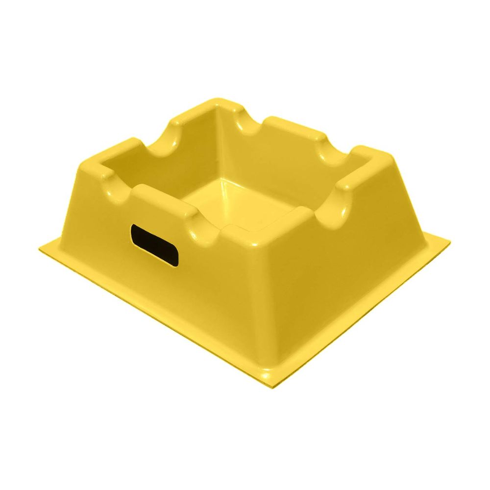 UltraTech Ultra-Line Pipe Tray, Color: Yellow