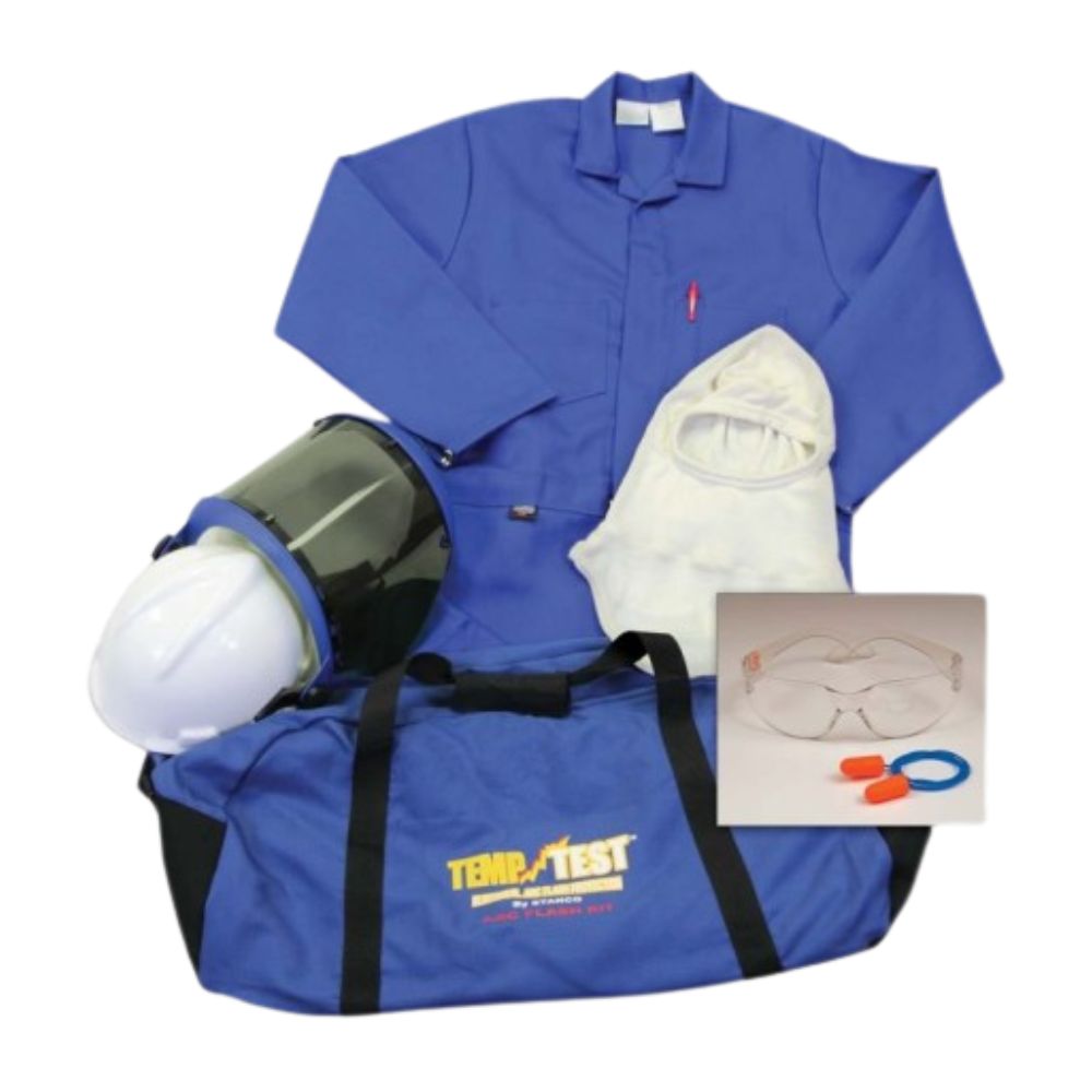 StancoTemp Test 12 Cal Arc Flash Kit, Color: Blue, Size: M