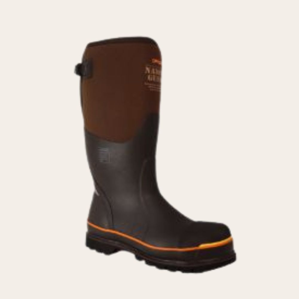 DRYSHOD Nanotoe Protective Gusset Work Boot- WIXIT Lining, Size: 6